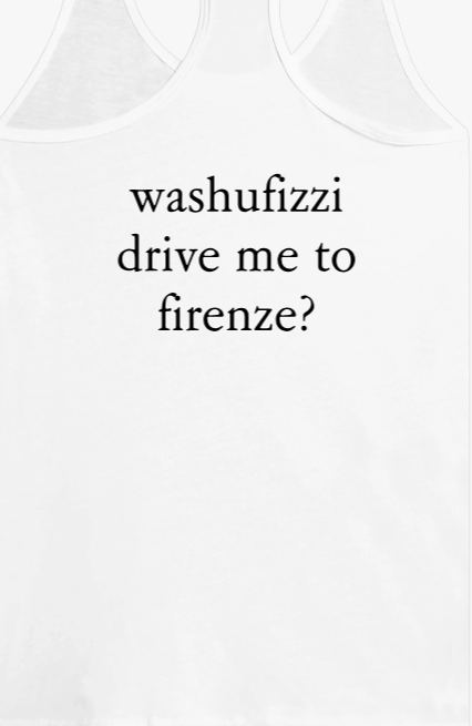 Washufizzi WOMEN's Ideal Racerback Tank | Next Level 1533 White